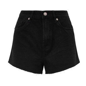 ASOS New Look Black Denim Mom Shorts